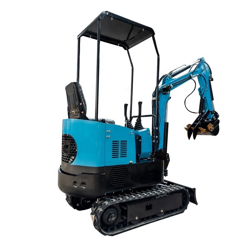 New Chinese Kubota Yanmar Diesel Engine 0.8 Ton Compact Bager Small Excavators 1 Ton Backho Mini Diggers