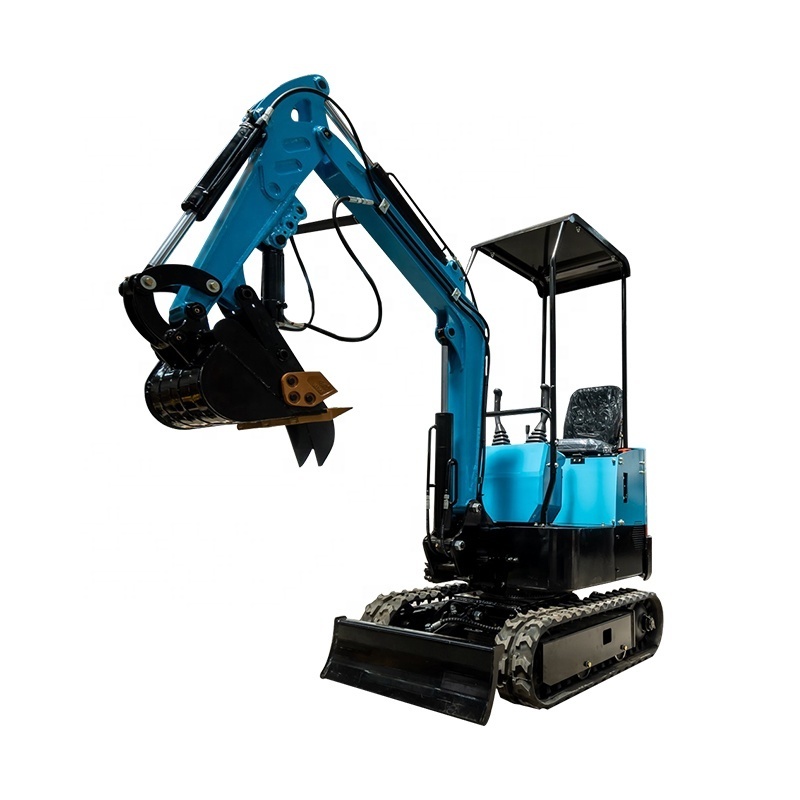 New Chinese Kubota Yanmar Diesel Engine 0.8 Ton Compact Bager Small Excavators 1 Ton Backho Mini Diggers