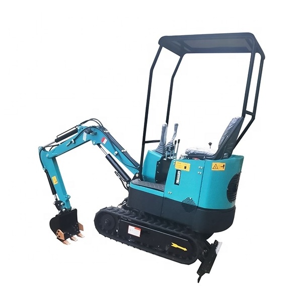 New Chinese Kubota Yanmar Diesel Engine 0.8 Ton Compact Bager Small Excavators 1 Ton Backho Mini Diggers