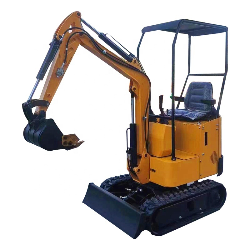 New Chinese Kubota Yanmar Diesel Engine 0.8 Ton Compact Bager Small Diggers 1 Ton Excavators 1Ton Mini Backhoe