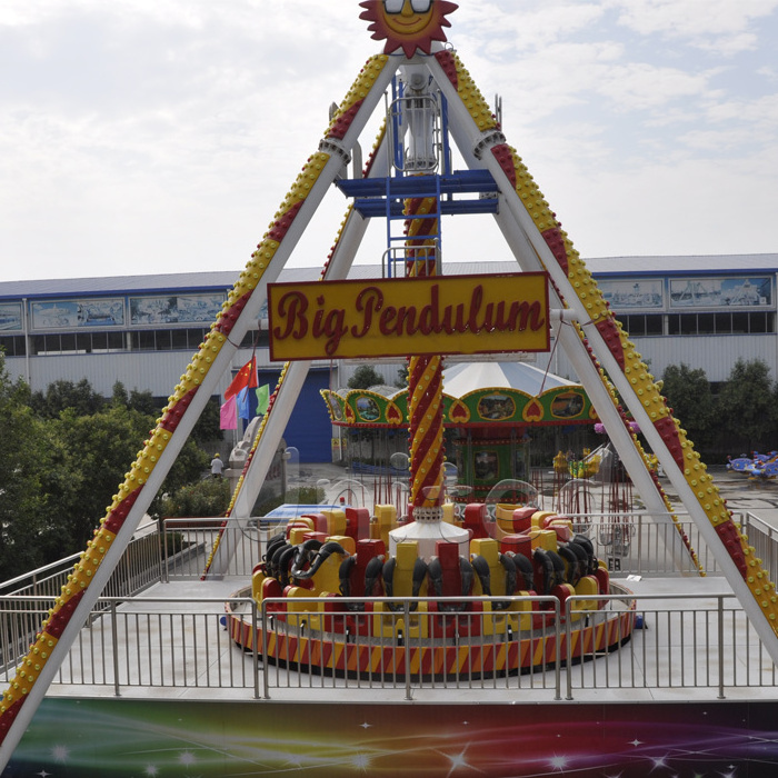 Adults Outdoor Amusement Park Thrill Rotation Large Big Swing Meteors Hammer Pendulum Rides