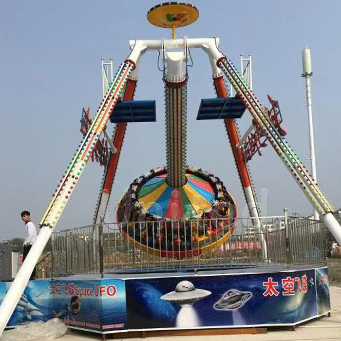 Adults Outdoor Amusement Park Thrill Rotation Large Big Swing Meteors Hammer Pendulum Rides