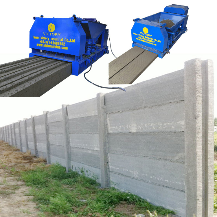 Precast concrete fencing making machine concrete fence post mold mould