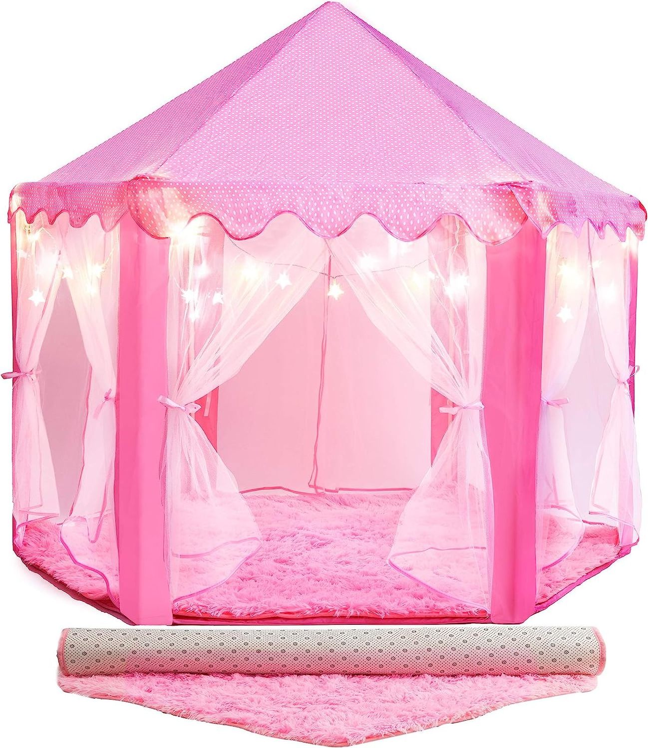 2023 Hot Selling Indoor  Mini Garden Castle Small House Large Princess Playhouse Baby Kids Children Play Tent