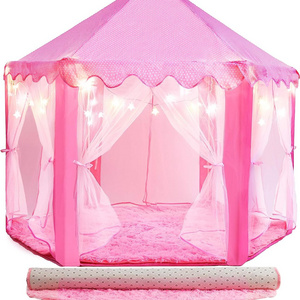 2023 Hot Selling Indoor  Mini Garden Castle Small House Large Princess Playhouse Baby Kids Children Play Tent