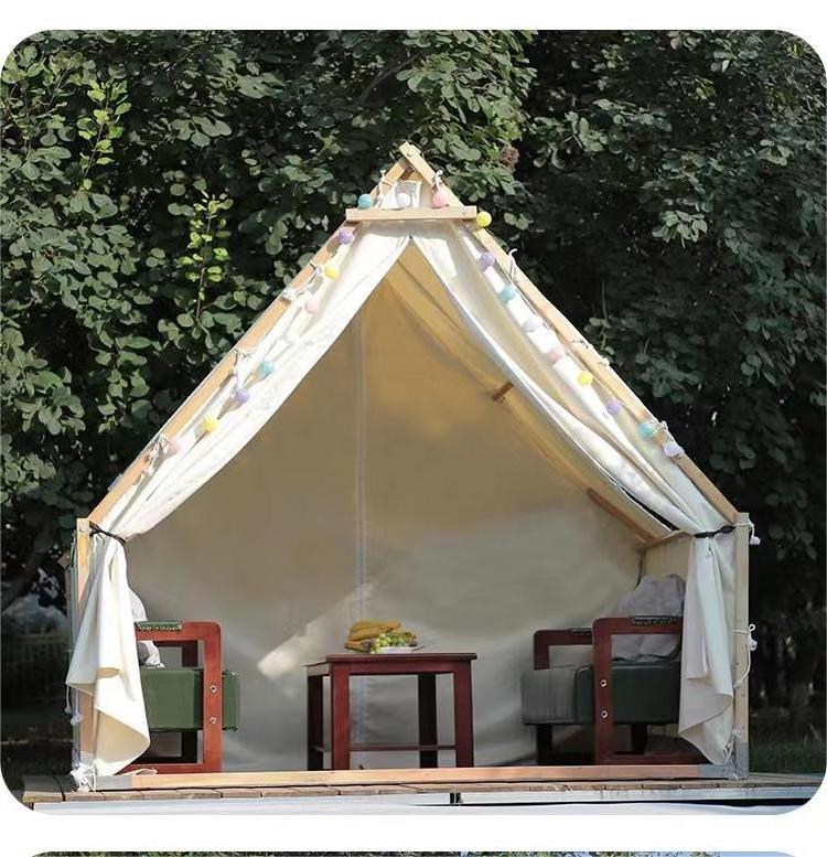 2023 Explosive New Products One Bedroom Large Space Tent Resorts Oxford-cloth Safari Tent  Luxury Safari Tent