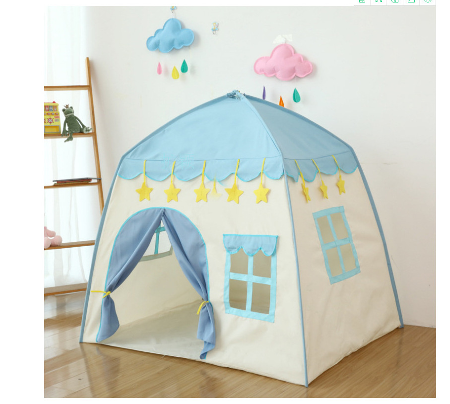 2023 Best Selling  Children's Tent Indoor Princess Castle Home Dollhouse Boys Play House Baby Small House Made In China