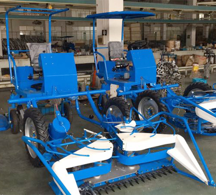 tractor mounted straw reaper and binder machine for wheat grass hand three wheels Walking reed binder