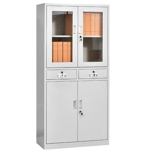 4 Doors Metal Storage File Cabinet With Lock File Cabinet Office Furniture