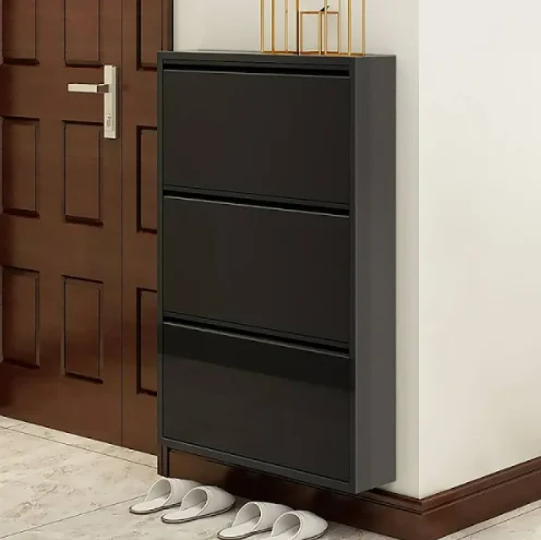 Home Furniture Shoe Storage Cabinet With Drawer Shoe Rack Cabinet Convertible