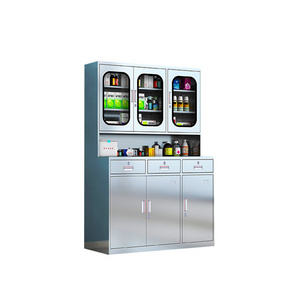 Stainless steel medicine cabinet portable medicine cabinet