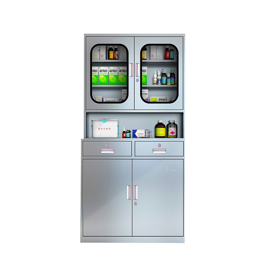 Steel medicine cabinet medicine cabinet with lock