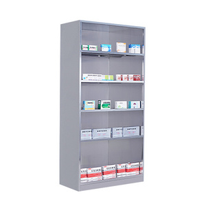 Wall mounted first aid medicine drawers cabinet with lock