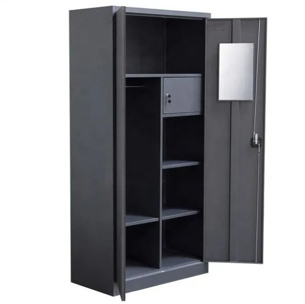 Armoire For Bedroom Steel Wardrobe Closet Bedroom Closet Metal Wardrobe Locker Black