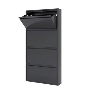 Home Furniture Smart Shoe Cabinet With Drawer Storage Shoe Rack Cabinet Convertible