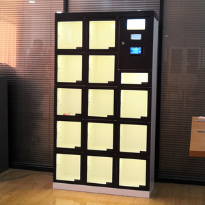 Hotel Food Clothes Vending Machine With Credit Card Payment Cabinet