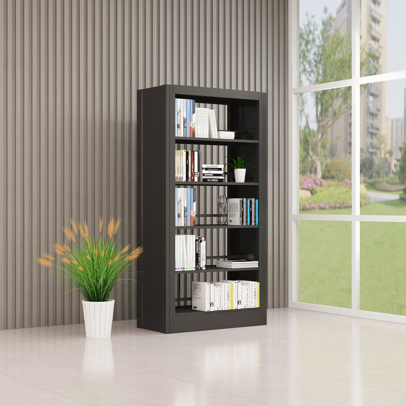 Cheap Metal Bookshelves office furniture used library bookshelves for sale