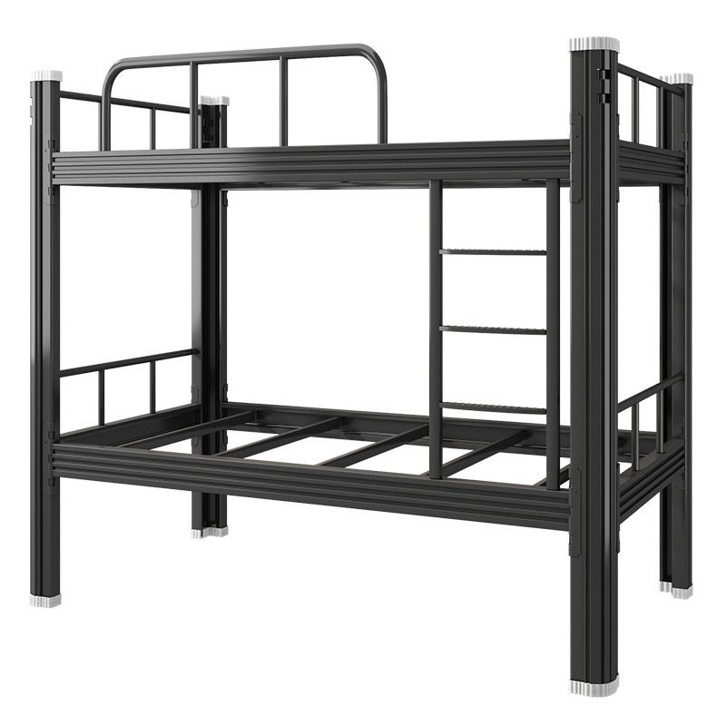 Promotional metal frame bed twin over full bunk bed loft bed adult full size