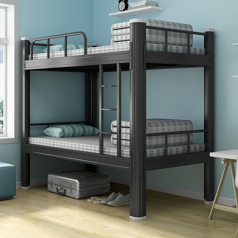 Promotional metal frame bed twin over full bunk bed loft bed adult full size