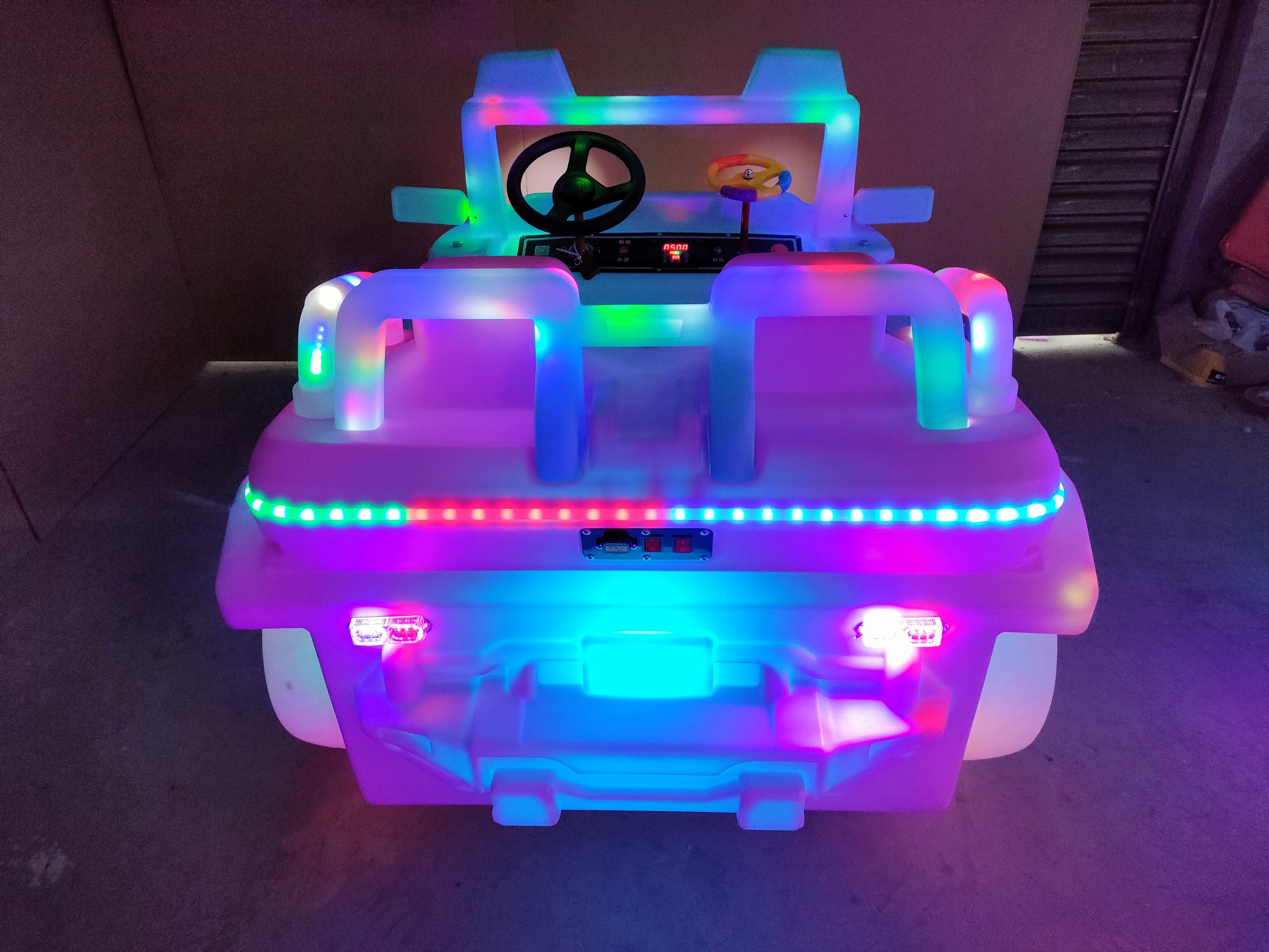 Ride on Car Amusement Park Attractive Kiddie Rides Entertainment Equipment Kids Electric Customization Bumper Car 350w 100-500kg