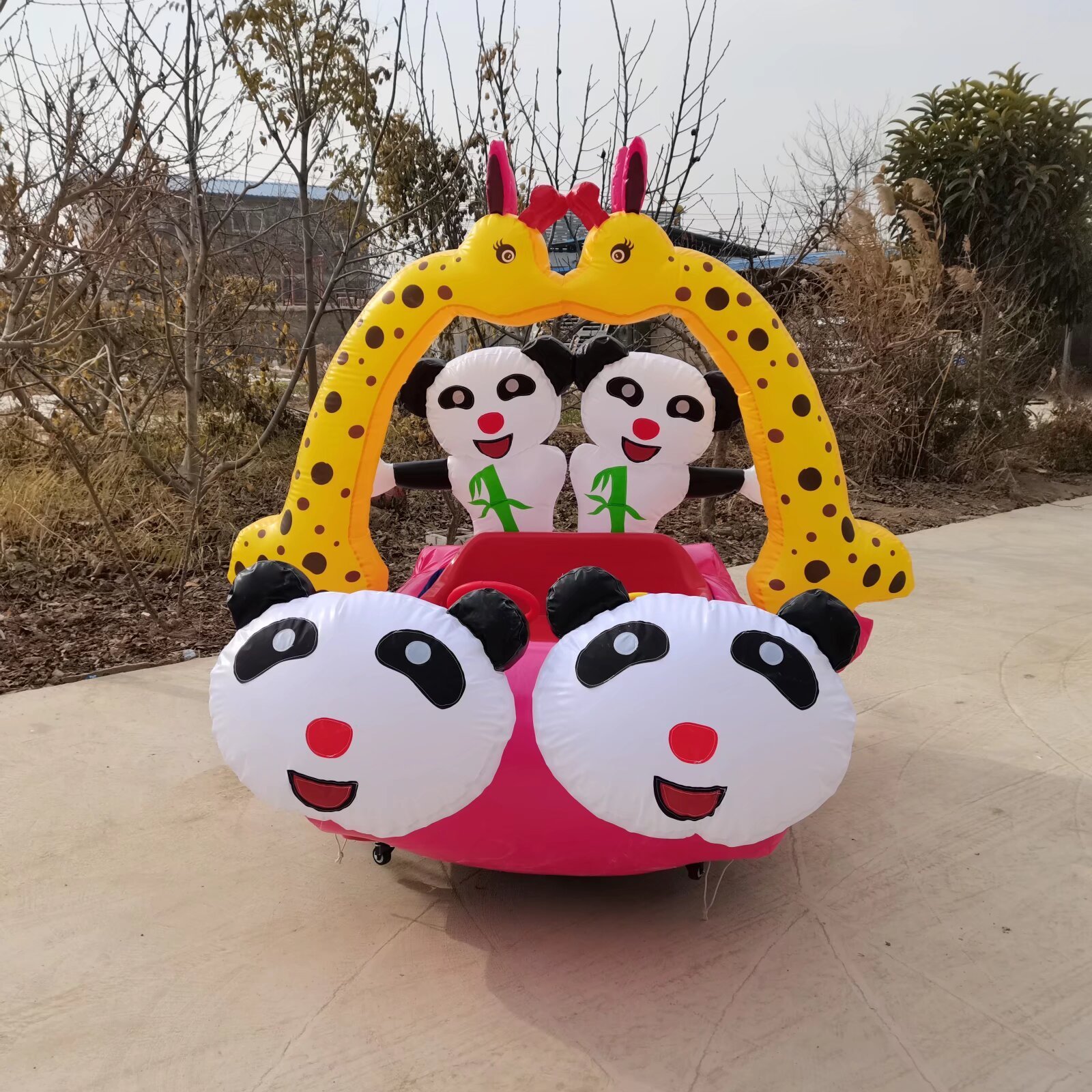 Customization mini rides on colorful inflatable electric remote other amusement park  entertainment rides on car for sale