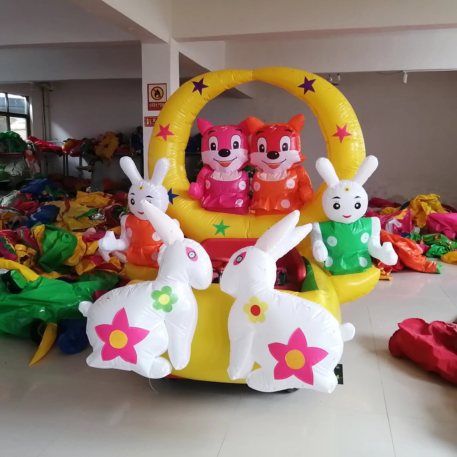 Customization mini rides on colorful inflatable electric remote other amusement park  entertainment rides on car for sale