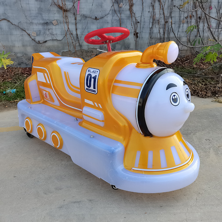 Cheap Children Indoor Electric Ride Mini Kids amusement park cute electric Tomas train Bumper Car with remote control