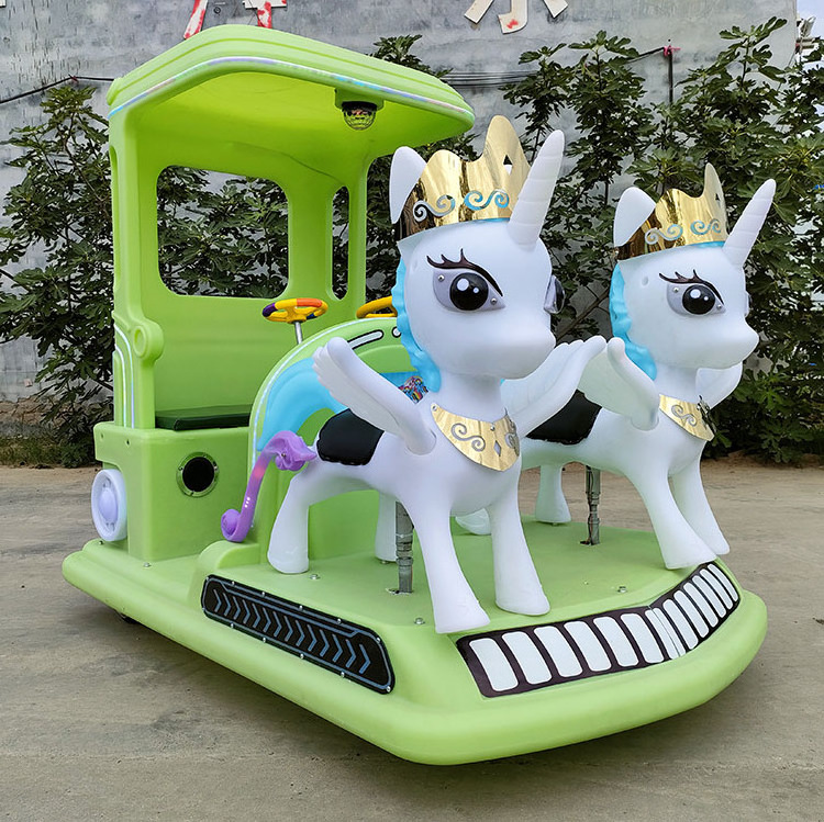 Wholesale Good Quality Luxury design unicorn Kids Car 24V Electric bumper Car For Kids With Remote Control