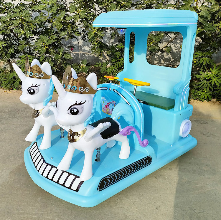 Wholesale Good Quality Luxury design unicorn Kids Car 24V Electric bumper Car For Kids With Remote Control