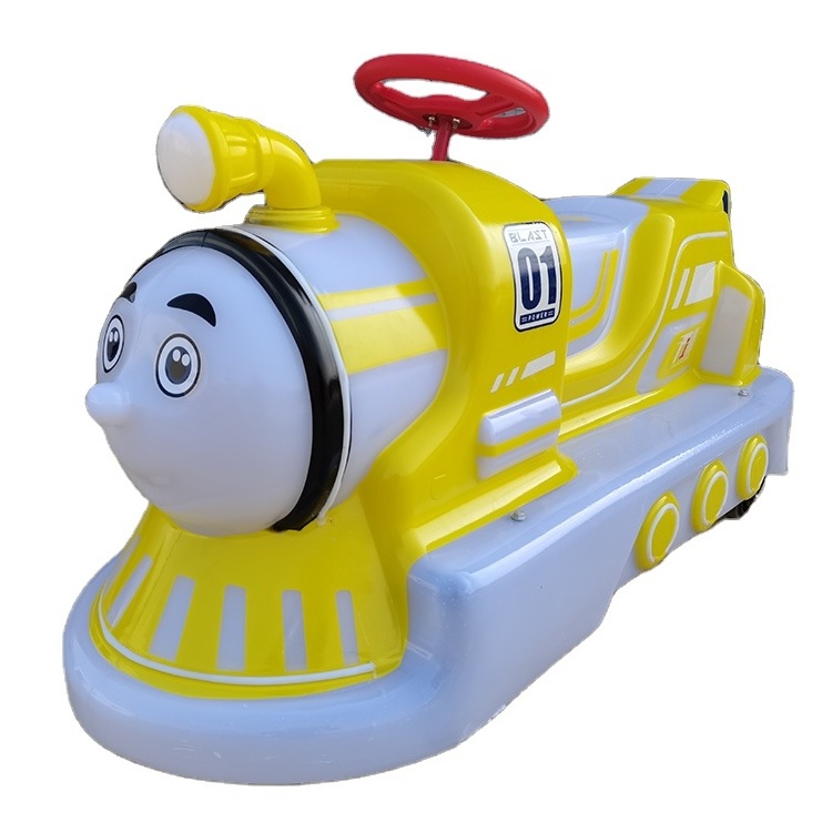 Cheap Children Indoor Electric Ride Mini Kids amusement park cute electric Tomas train Bumper Car with remote control