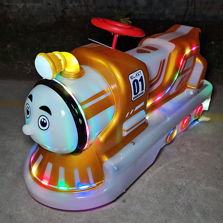 Cheap Children Indoor Electric Ride Mini Kids amusement park cute electric Tomas train Bumper Car with remote control