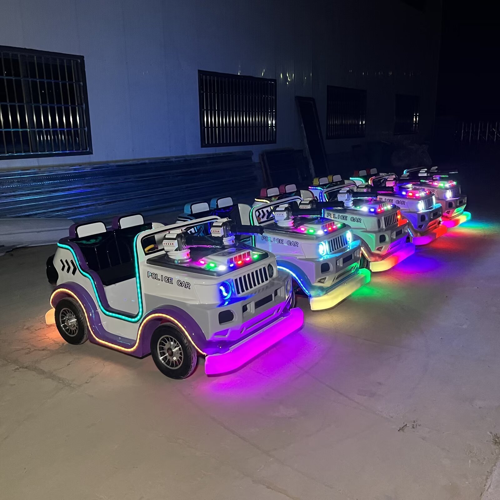 Rides on Entertainment Theme Commercial Use Car high quality Fiber glass Kids Battery Remote rides on Toy Bumper car for sale