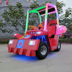 Outdoor Amusement Theme Park Attractive Rides on Toy Battery Remote Recharger Kids Rides Bumper Car For Sale