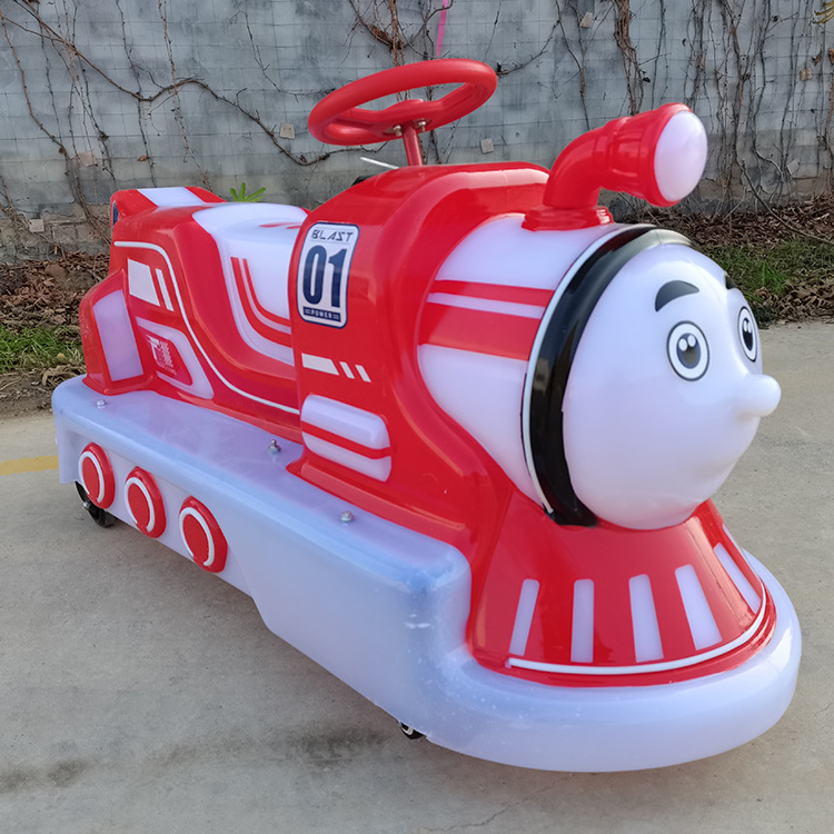 Cheap Children Indoor Electric Ride Mini Kids amusement park cute electric Tomas train Bumper Car with remote control