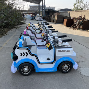 Rides on Entertainment Theme Commercial Use Car high quality Fiber glass Kids Battery Remote rides on Toy Bumper car for sale