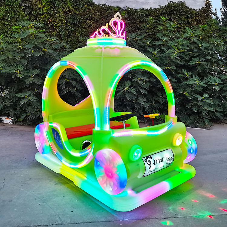 2020 high repurchase  hot sale products princess car  indoor outdoor playground mini bumper car amusement other park products