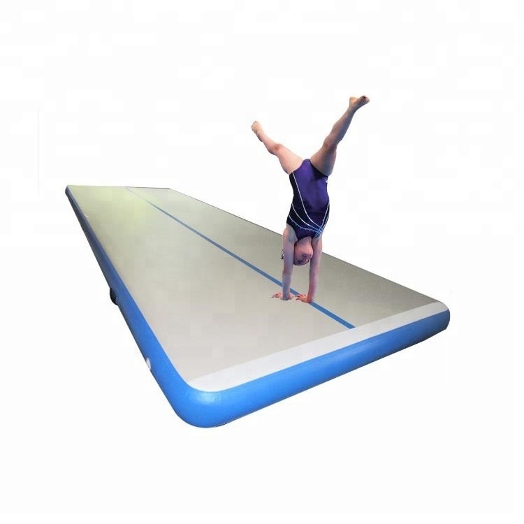 High Quality Cheap Factory Price Inflatable Tumbling  5M  10M gymnastic mats for sale OEM airtrack