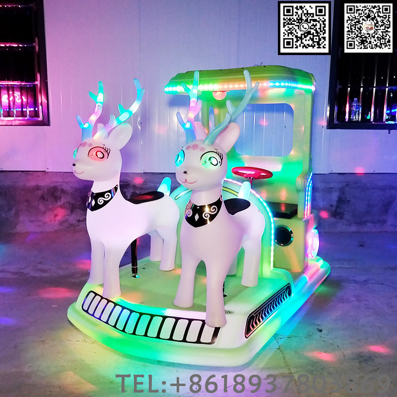 The newest bumper car Unicorn mini amusement park ride copter bumper car kids electric car Amusement Park Rides Kids  Excavator