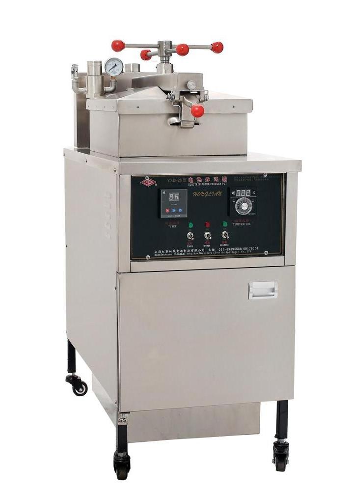 Commercial Electric Programing Pressure Fryer KFC Broaster Chicken Pressure Fryer with Oil Filter