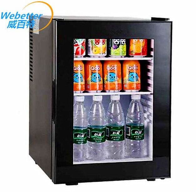 Wholesale Factory Price Mini Table Top Glass Door 40L Red Bull Energy Drink Display Fridge