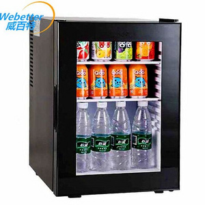 Wholesale Factory Price Mini Table Top Glass Door 40L Red Bull Energy Drink Display Fridge