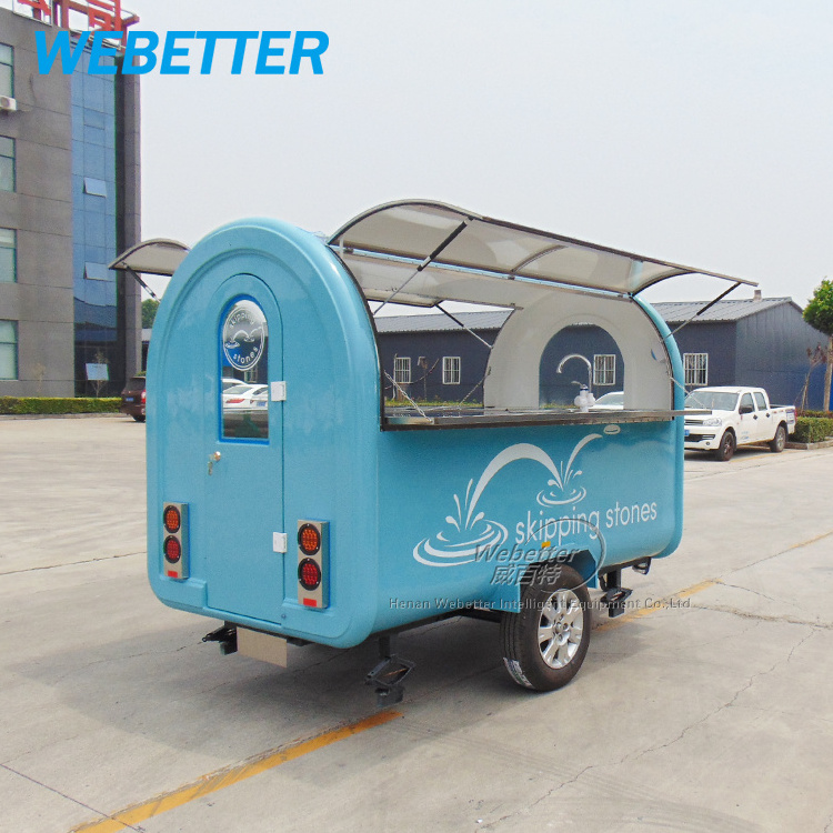 Leading food cart manufacturer scooter mobile food carts kitchen for sale in America