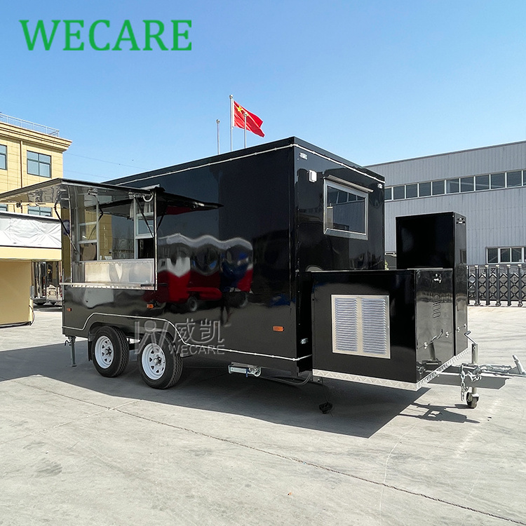 WECARE Carritos De Comida Movil Vending Foodtruck Mobile Bar Trailer Ice Cream Truck Food Cart and Food Trailers Fully Equipped