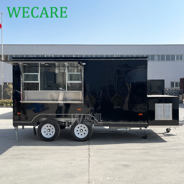 WECARE Carritos De Comida Movil Vending Foodtruck Mobile Bar Trailer Ice Cream Truck Food Cart and Food Trailers Fully Equipped