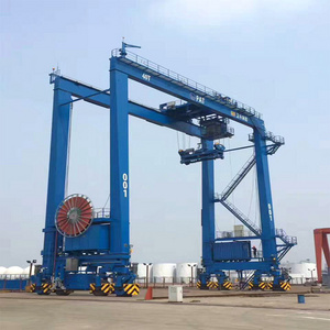 RTG Crane Price 30 ton 40 ton 50 ton 60 ton 70 ton 80 ton Straddle Carrier Port Container Rubber Tyre Gantry Crane