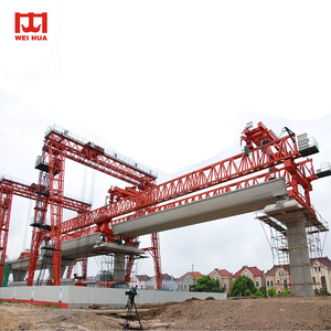 Underslung segmental launching gantry bridge launcher equipment for bridge construction