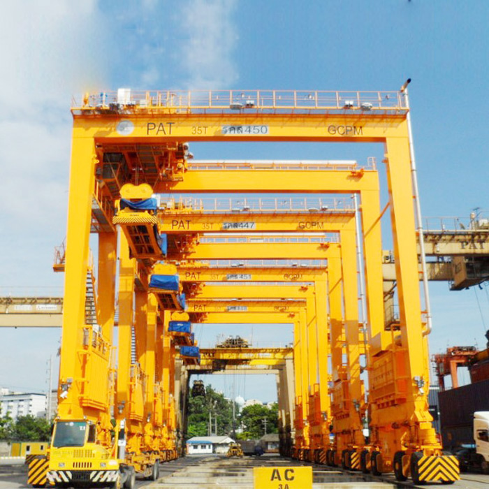 weihua crane 20 Ton 30 Ton 40 Ton 60 Ton 80 Ton straddle carrier RTG crane rubber tyre container gantry crane