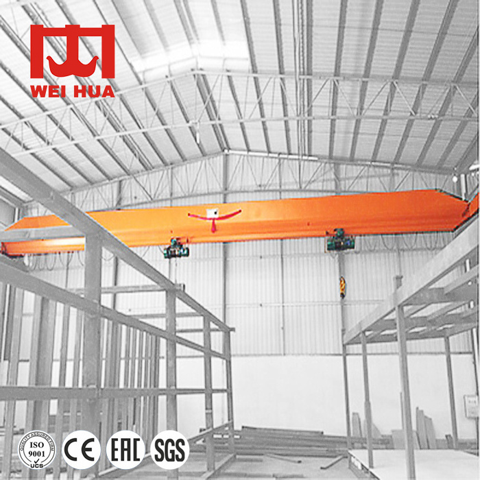 Factory Price LDA Type Single girder Bridge Traveling Overhead Crane 1 ton 3 Ton 5 Ton 10 Ton 15 Ton with Electric Hoist Lifting