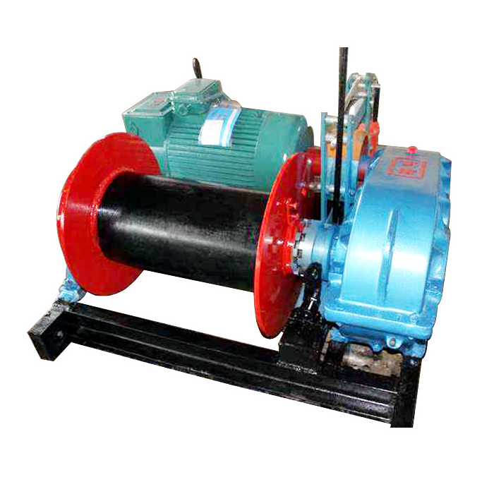 Hot Sale Wakeboard winch steel wire rope electric windlass 50 ton hydraulic winch for hot sell