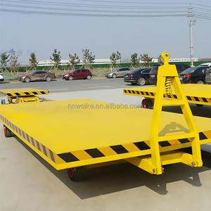 20ton electric flat transfer cart motorized battery powered transfer trolley